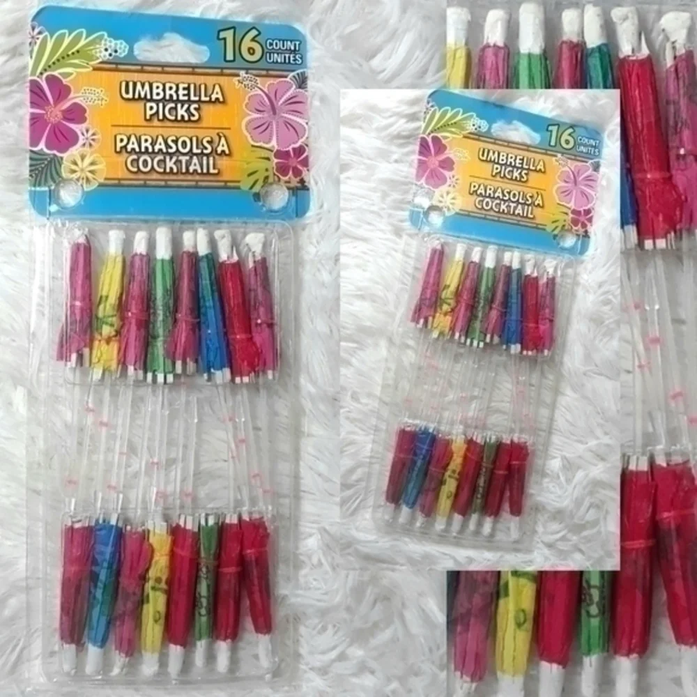 🛍Tropical Cocktail Drink Parasol Umbrella